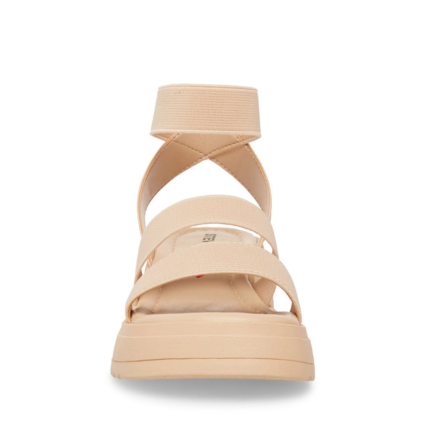 Sandalias de Plataforma Steve Madden Jsammie Natural Niños Marrones Claro | ES HA348E